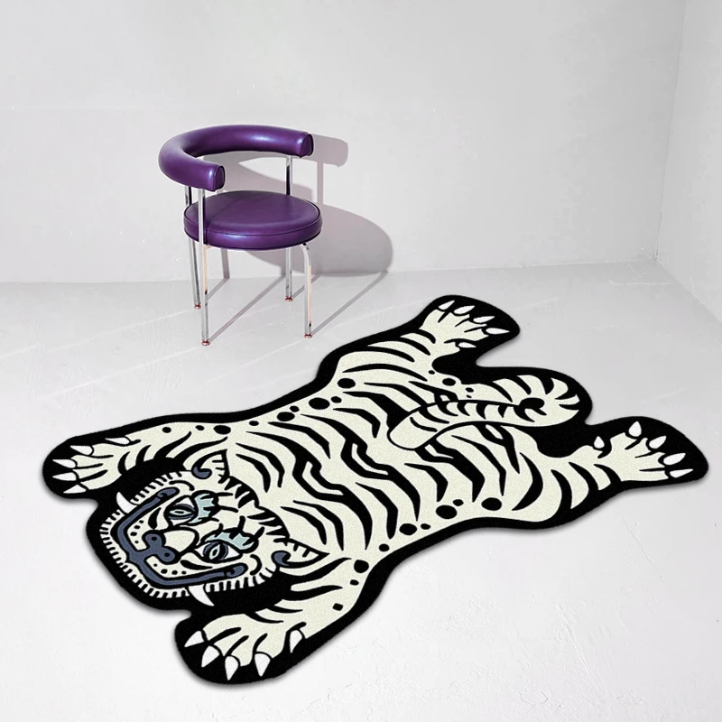 Tiger Rug Bedroom Living Room Area Floor Mat