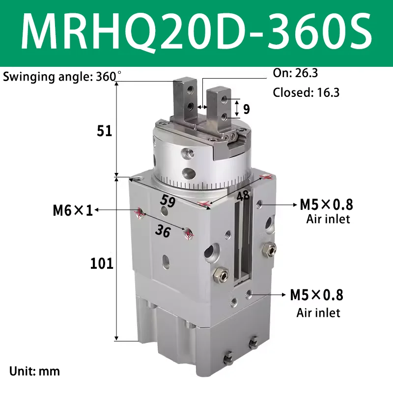 MDショープ専用 堅牢センタージョーズクランプ 200（16-80mm挟み込み対応/16mm