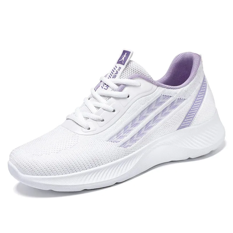 

Women's summer new mesh surface breathable casual style running shoes large size increase sports shoes C1118