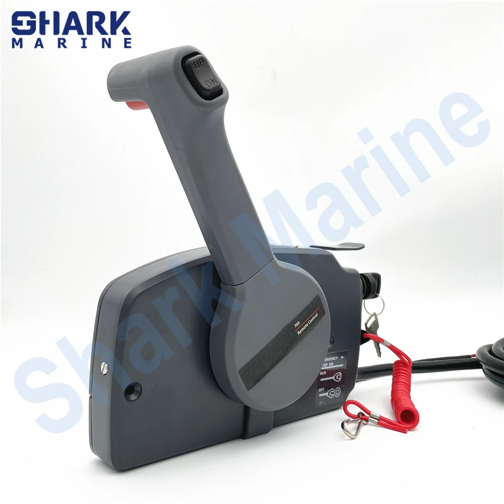 

NEW STYLE Side mount remote control box for YAMAHA outboard, 10 pin cable, push throttle