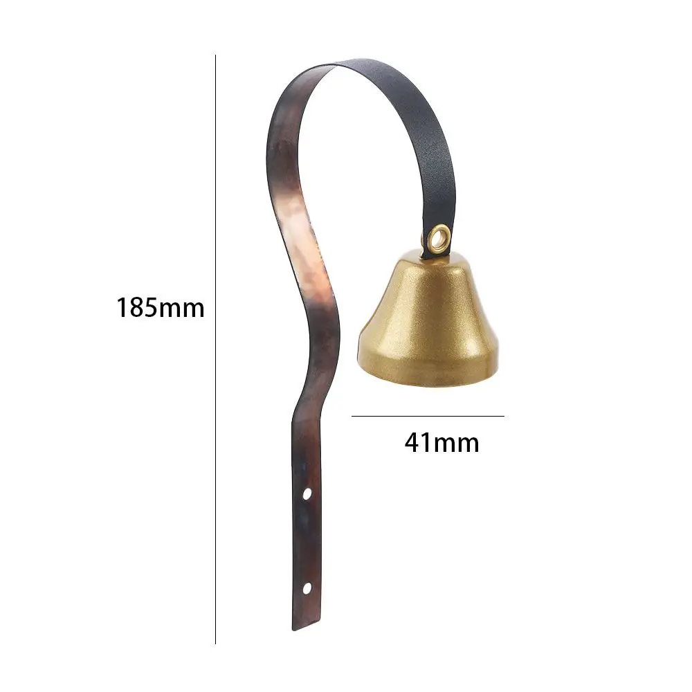 Wired Doorbell Traditional Retro Vintage Door Bell Metal Wall Mounted Home