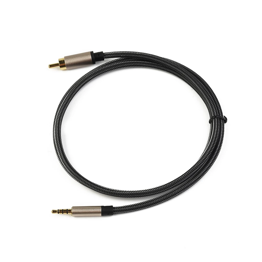 RCA Audio Cable Jack 3.5 To  RCA Cable Digital Coaxial Audio Video Cable Stereo SPDIF For HDTV Car 3.5 Mm Jack Hifi Aux Adapter essager rca audio cable jack 3 5 to 2 rca cable aux rca jack 3 5 mm adapter splitter aux cable for tv box theater speaker wire