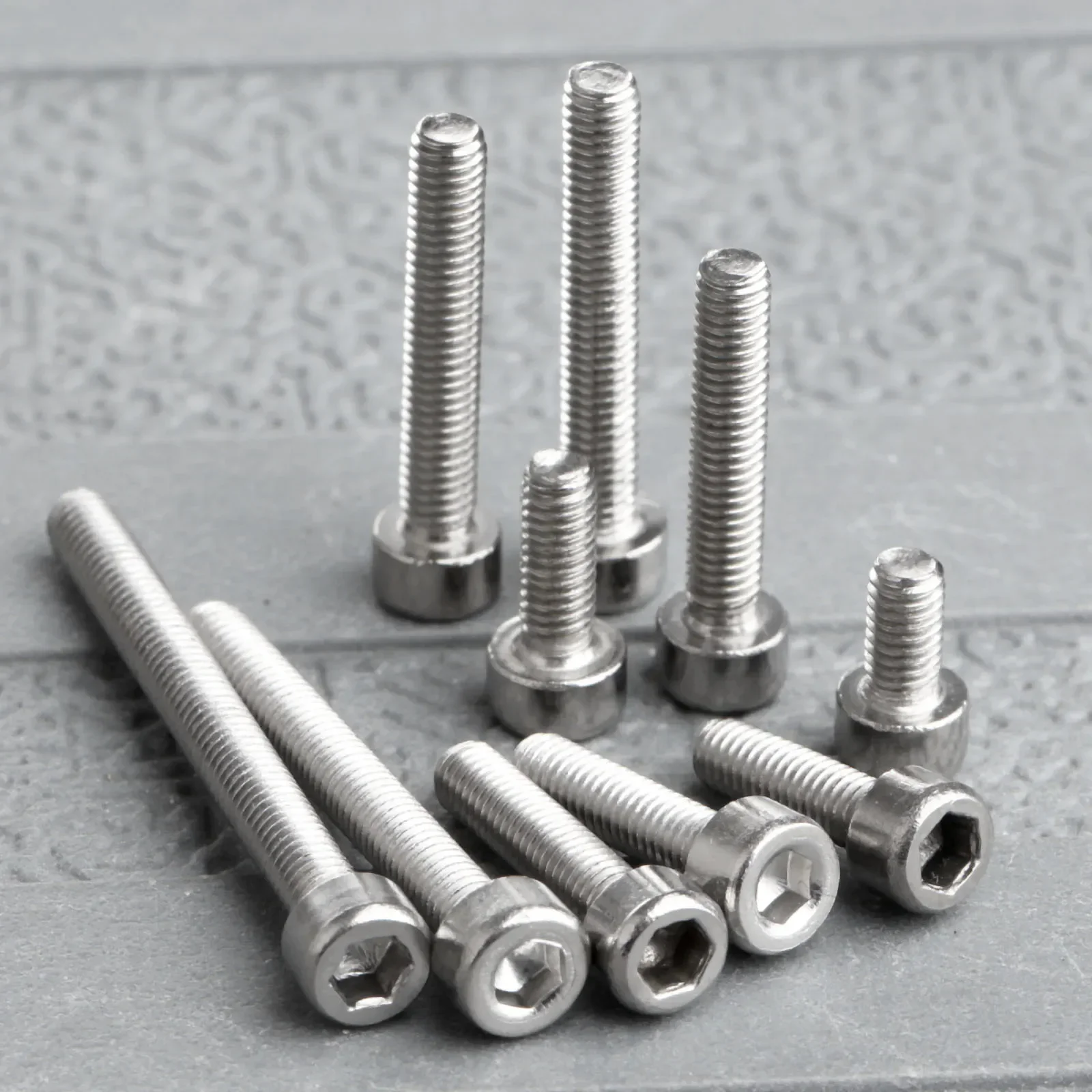 

50Pcs Stainless Steel M3 Screws Allen Hex Socket Head Wood Screw Bolt Fastener M3*6/8/10/12/14mm/16mm/18mm/20mm/25mm/30mm