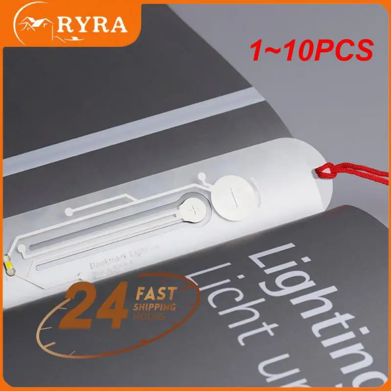 

1~10PCS Led Lights Portable Bookmark Night Light Student Reading Light Creative Multi-function Table Lamp Indoor Lighting Book