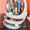 25 Cosmetics Storage Box Desktop Multi-function Large-capacity Dustproof and Waterproof Cosmetics Storage Capsule Lipstick Rack 5
