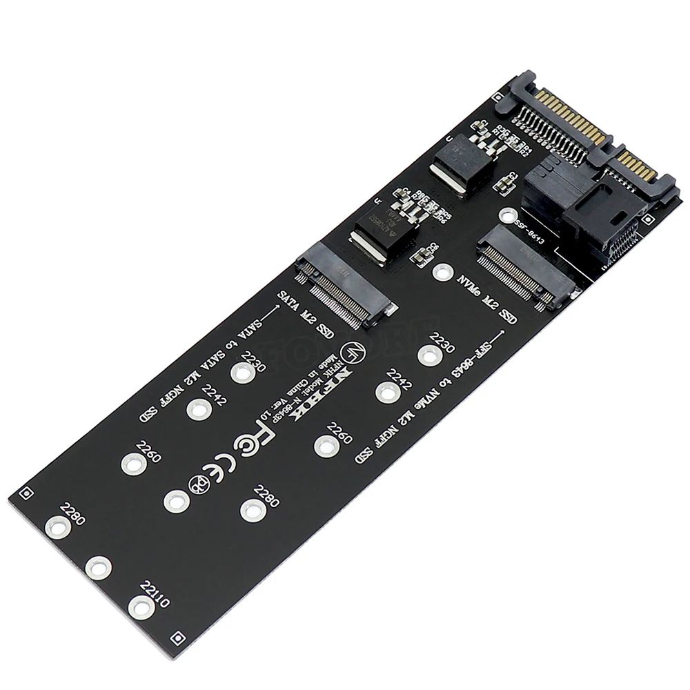 デスクトップPC用コンバーターカード,u.2 sff 8639〜m2,アダプターm.2