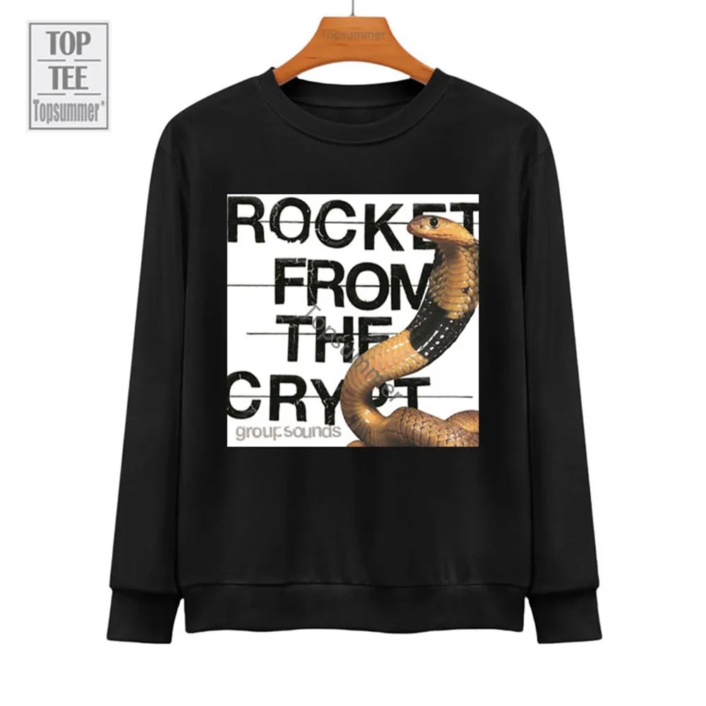 

Group Sounds Album Hoodies Rocket From The Crypt Tour Hoodie Teens Pop Trend Graphic Print Sweatshirts