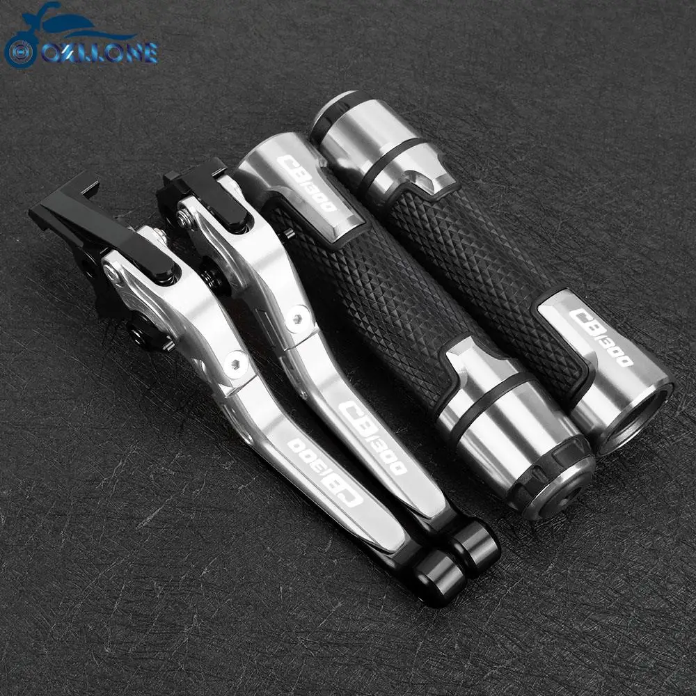

FOR Honda CB1300 CB 1300 ABS 2003-2007 2008 2009 2010 Motorcycle Accessories Adjustable Clutch Brake Lever Handlebar grips ends