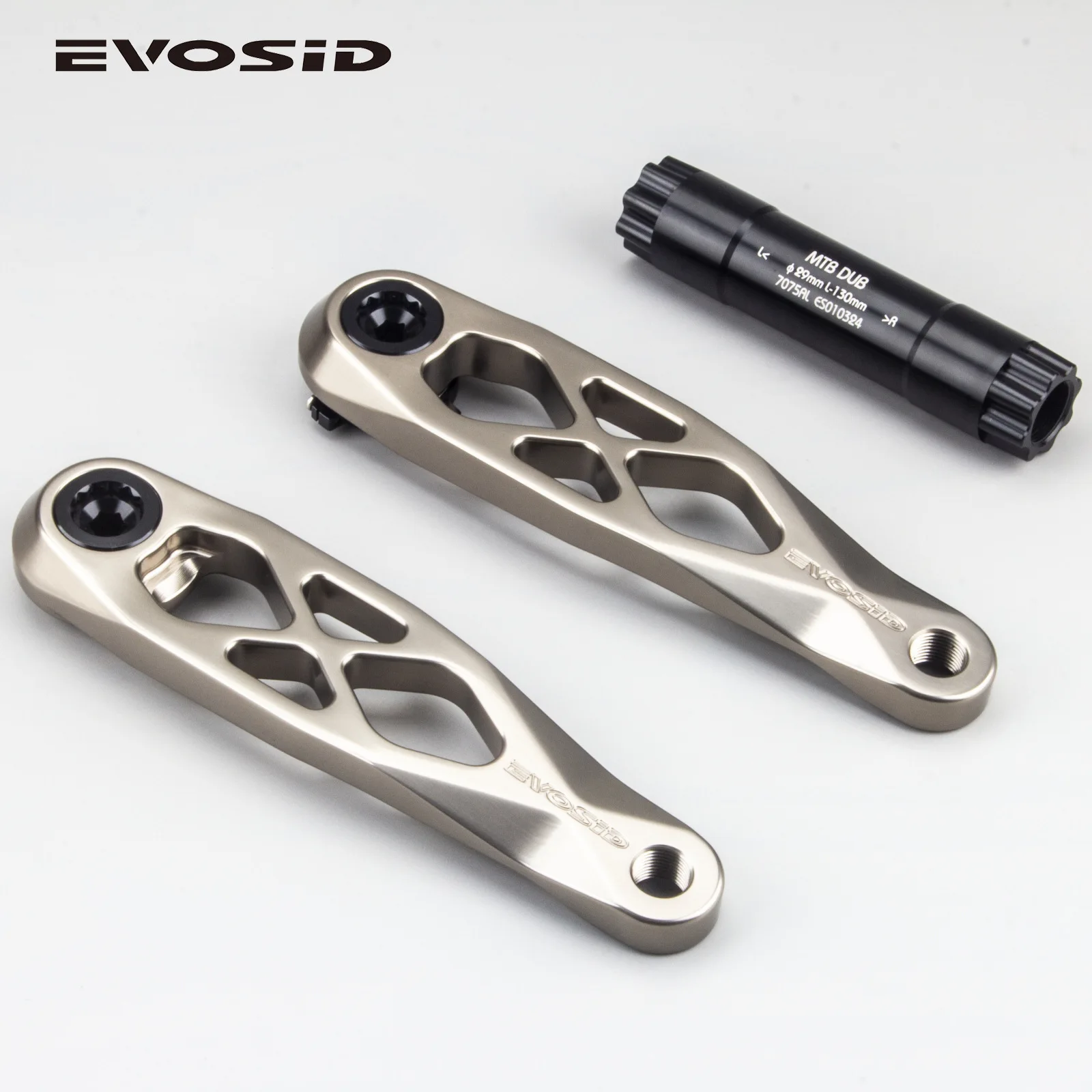 EVOSID マウンテン自転車クランクセット 170 ミリメートル 29