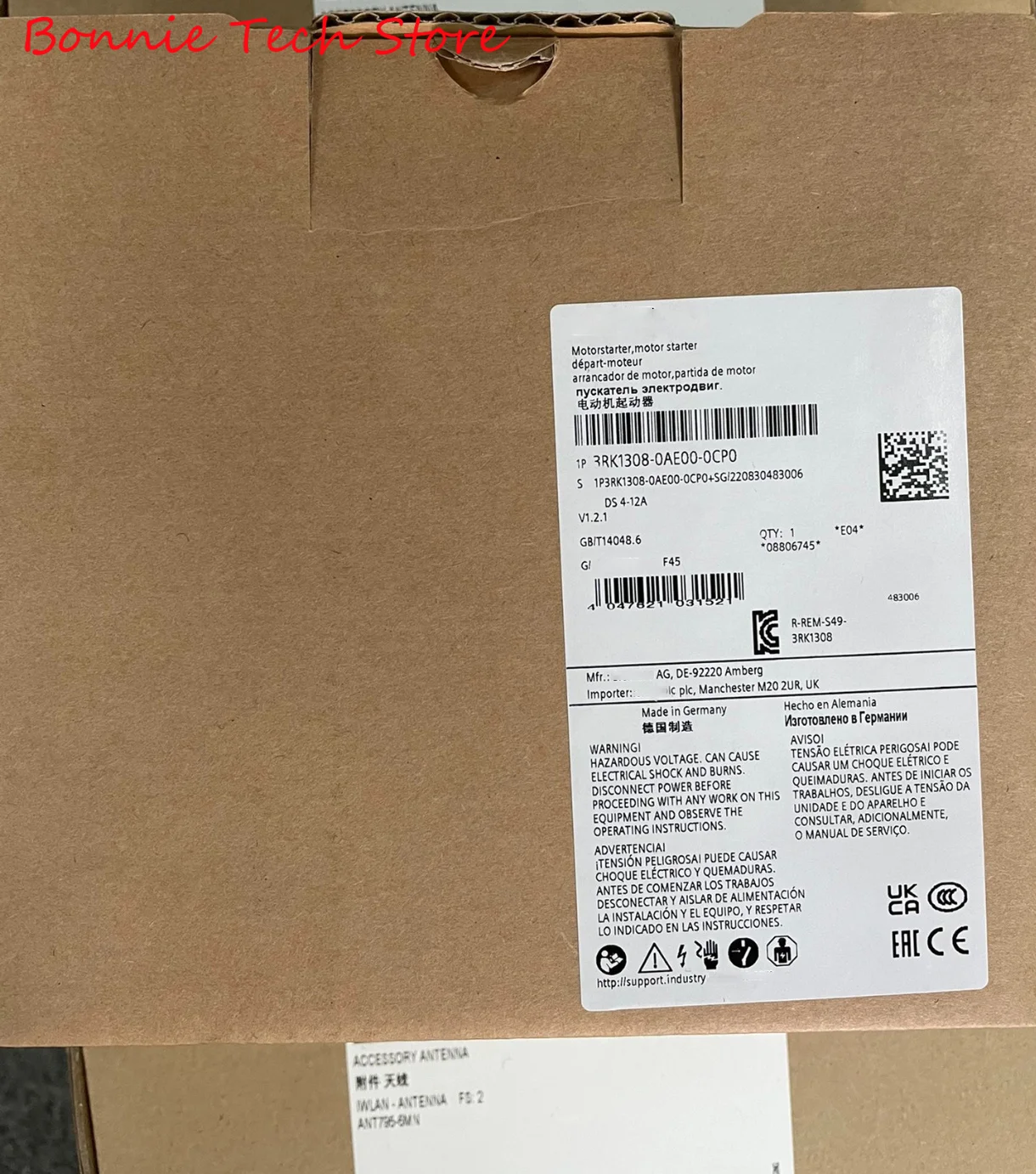 

3RK1308-0AE00-0CP0 for Siemens Direct-on-line starter