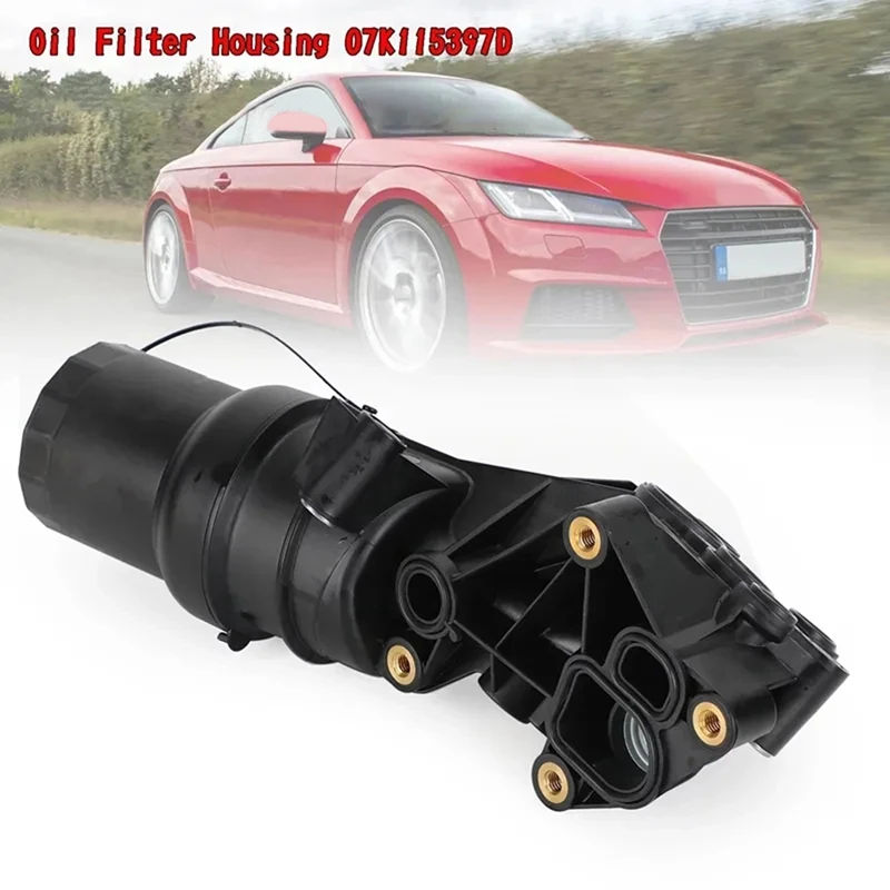 

Масляный фильтр 07K115397D 07K115397A, адаптер, корпус, аксессуары для TT Quattro RS для VW New Beetle Jetta III Golf MK V 2,5