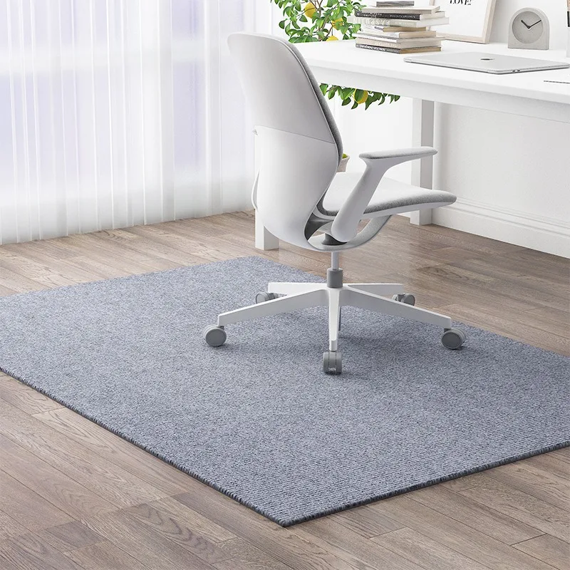 Large Anti-Slip Office Chair Mat Durable Polyester Floor Protector Rug for Hardwood Tile Floor Kitchen Home Decorative Mat