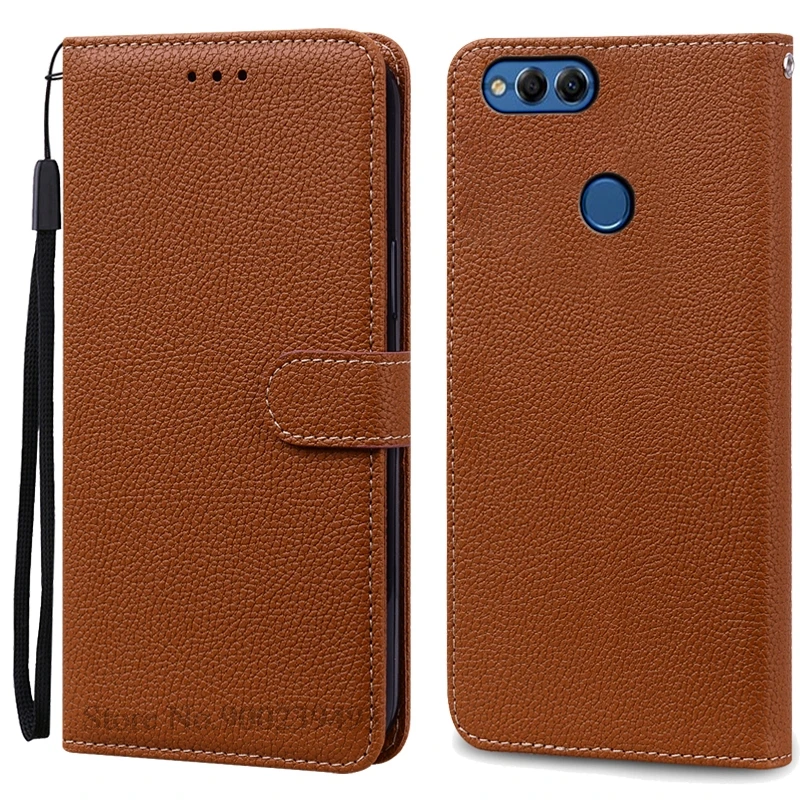Leather Flip Wallet Case