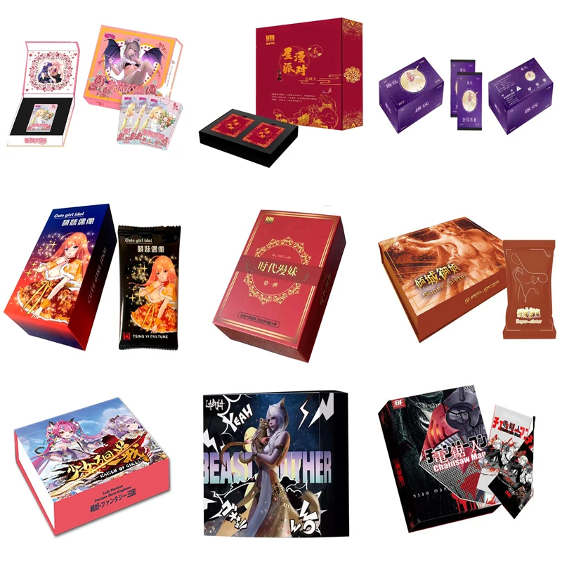 

Sexy Girl Anime Character Card Limit Stunning Goddess Right Angle Thick Card NR Iridescent Star Flash party style Child Gift Toy