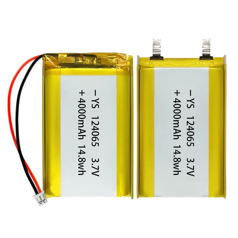 3.7V 4000mAh 124065 Batteria ai polimeri di litio Lipo Li-Polymer Batterie per scaldamani Tablet Dispositivi medici Fotocamera Smart Lock - Image 2