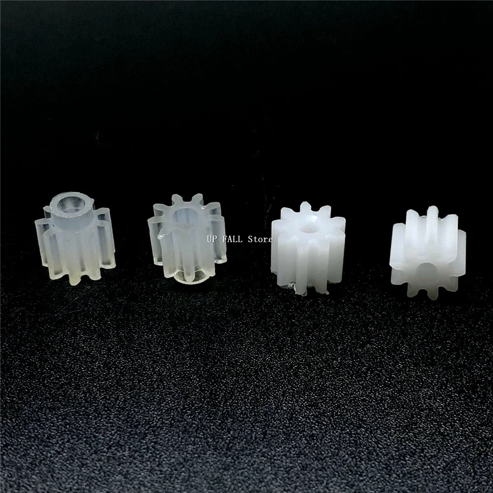 Motor Spindle Plastic Gear DIY Toy Sewing Machine Gear 1M 9T 3/3.5/4mm