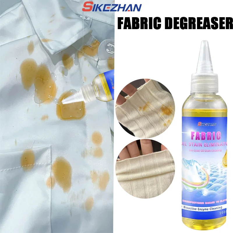 Laundry Stain Remover Active Enzyme Stain Removal,Dissolve Oil Stains Strong Clothe Household Cleaning Products for All Clothing