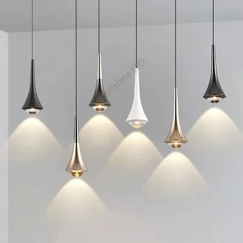 유럽과 미국 인기 모던 LED 샹들리에 조명 디자인, 침실, 머리맡, 거실, 주방, 걸이식 램프