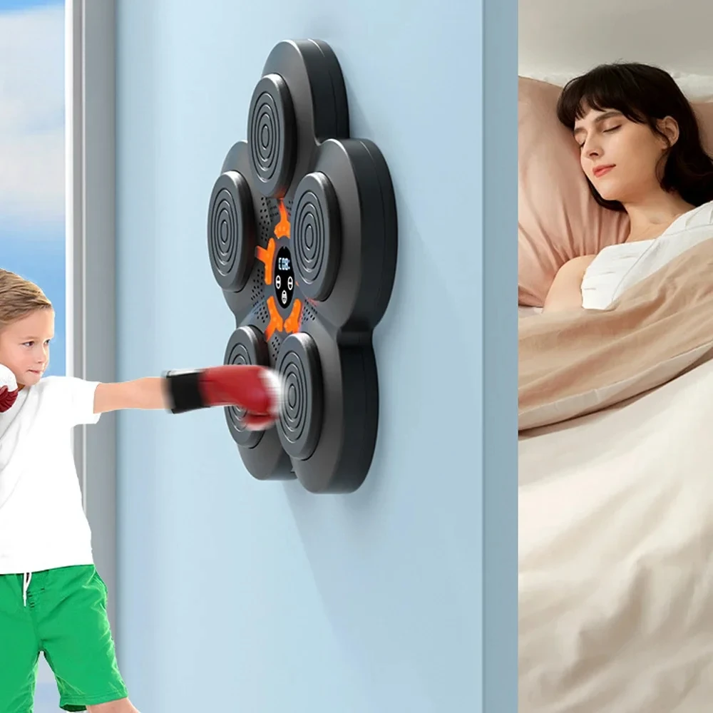 High Quality Smart Fun Focus Agility Wall Target Boxing Mma Training Digital Music Light Boxing Machine