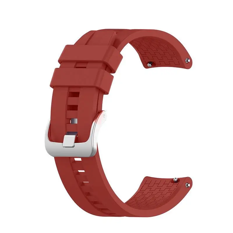 Premium 20mm Silicone Watch Band Strap - Vibrant Colors & Secure Fit