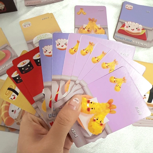 Sushi Go Party! - Le jeu de cartes Pick & Pass Deluxe, plaisir familial multicolore, parfait pour les fêtes et le divertissement à domicile 3