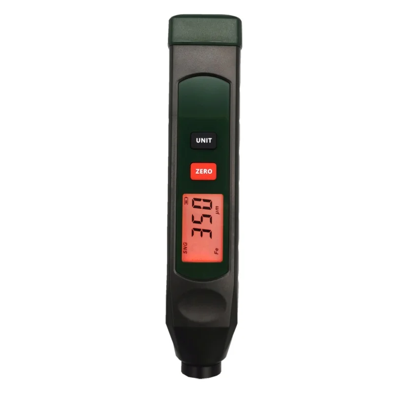 Paint Coating Meter Paint Thickness Gauge Thickness Gauge Yunombo Car Paint Thickness Tester Coating Thickness Gauge Paint Meter Fe/nFe/Fe + Zn/Iron putty