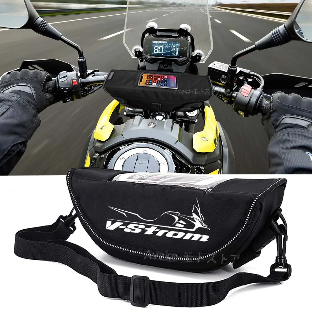 Per Suzuki V-Strom Manubrio Borsa Impermeabile Borsa Da Viaggio Borsa Di Immagazzinaggio Per Suzuki V-Strom 1000 V-Strom 650 V Strom