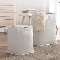 Household Laundry Hamper Dirty Cloth Basket Folding Toy Storage Laundry Basket Large Capacity Multi Functional and Durable 3
