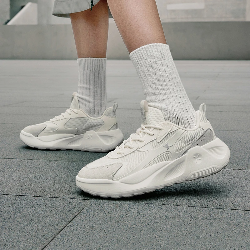 Xtep Starfall Lite Casual Shoes For Women Spring Lightweight Sports Shoes Cozy Everyday Thick Sole Sneakers 875118320018 womens sneakers