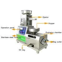 Oil Maker   Electricity Complete Set Fruit Oil Integrated Sesame 220v Commercial  Machine Cold Screw Oil Press 1