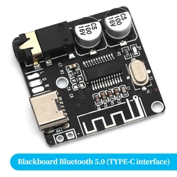 Wireless Bluetooth 5.0 Audio Receiver and MP3 Decoder Module (5.0 type - c black)