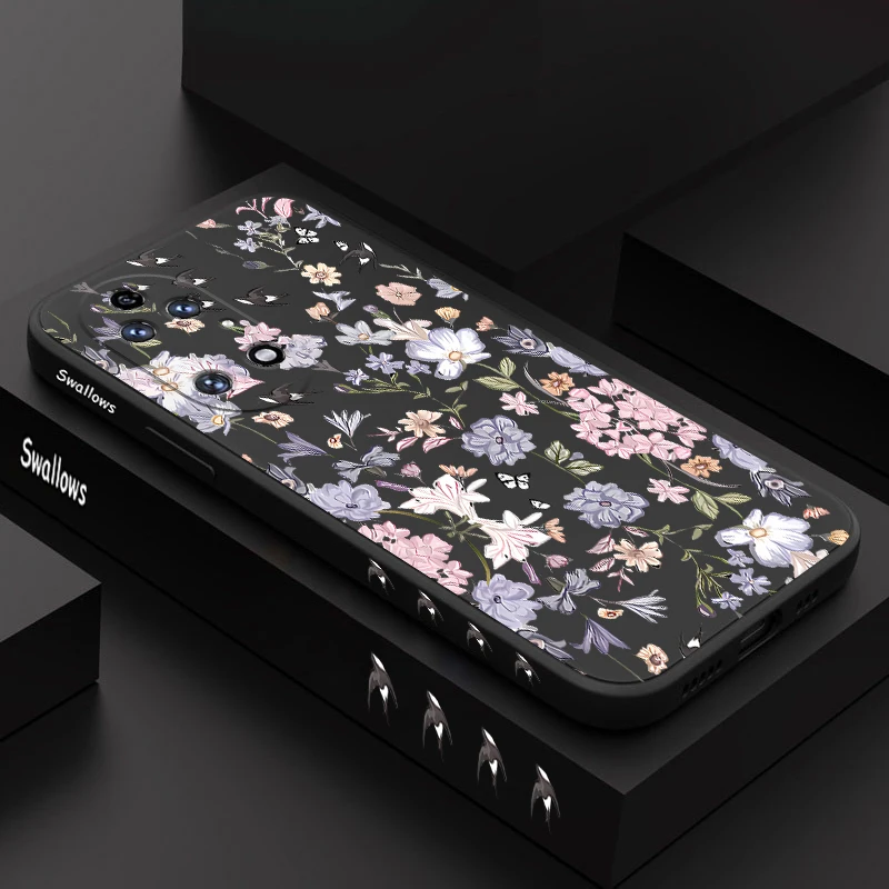 Wilted Flower Silicone Phone Case Cover