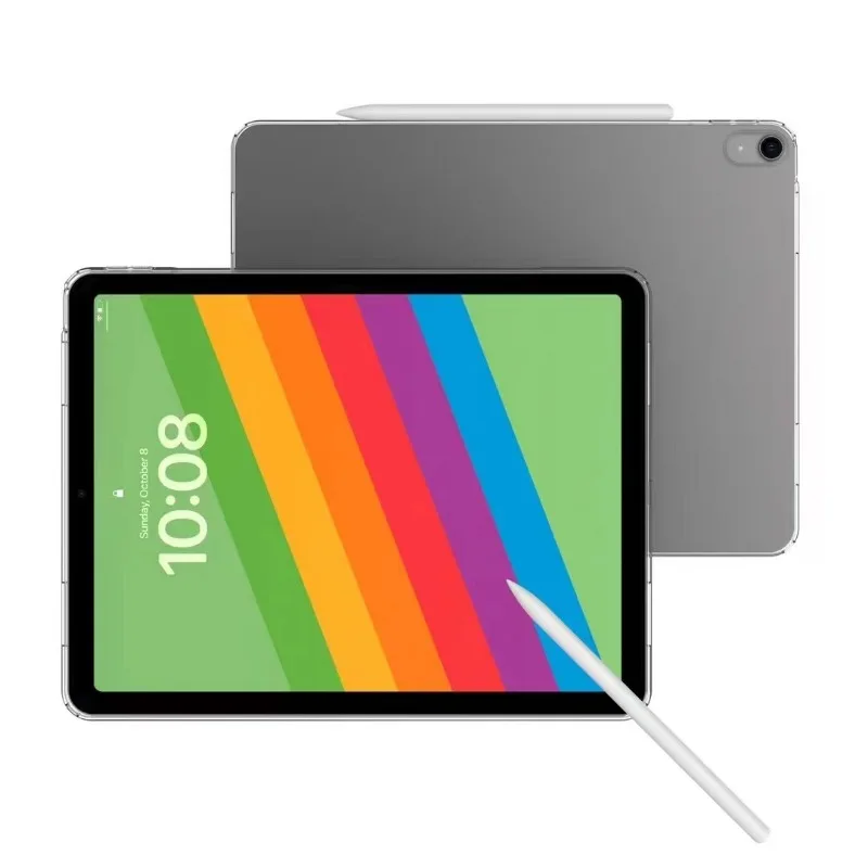 iPad Air Protective Case - Anti-Drop Thickened Transparent TPU Soft Shell