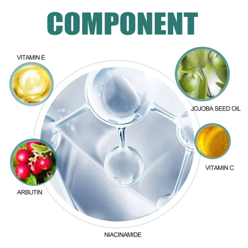 Powerful Dark Spots Remover Freckle Whitening Serum Melanin Correcting Anti Pigmentation Brighten Korean Day Night Facial Care 5