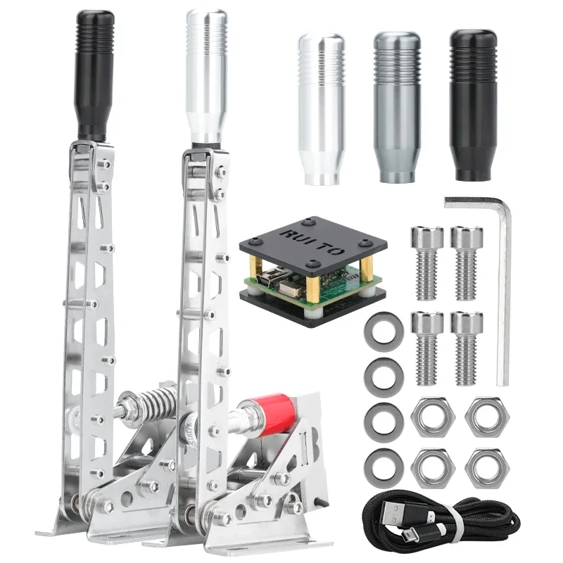 14 Bit Sim Racing Handbremse - USB Für PC Kompatibel Mit Logitech G27/G29