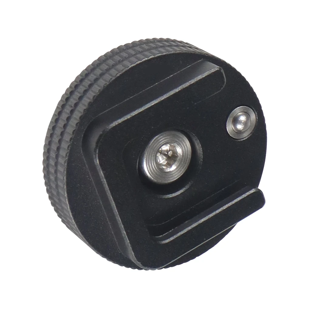 1x CNC SLR Kamera Fotografie Zubehör ColdShoe 1/4" Zoll Adapter Kaltschuh zur Taschenlampenhalterung Mini Gimbals Halterung Unterstützung – Detail 34