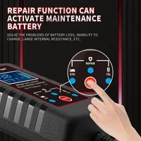 6V 12V Intelligent Car Battery Charging Charger Motorcycle For AGM GEL WET VRLA Lead Acid Battery Charger 100-240V 3