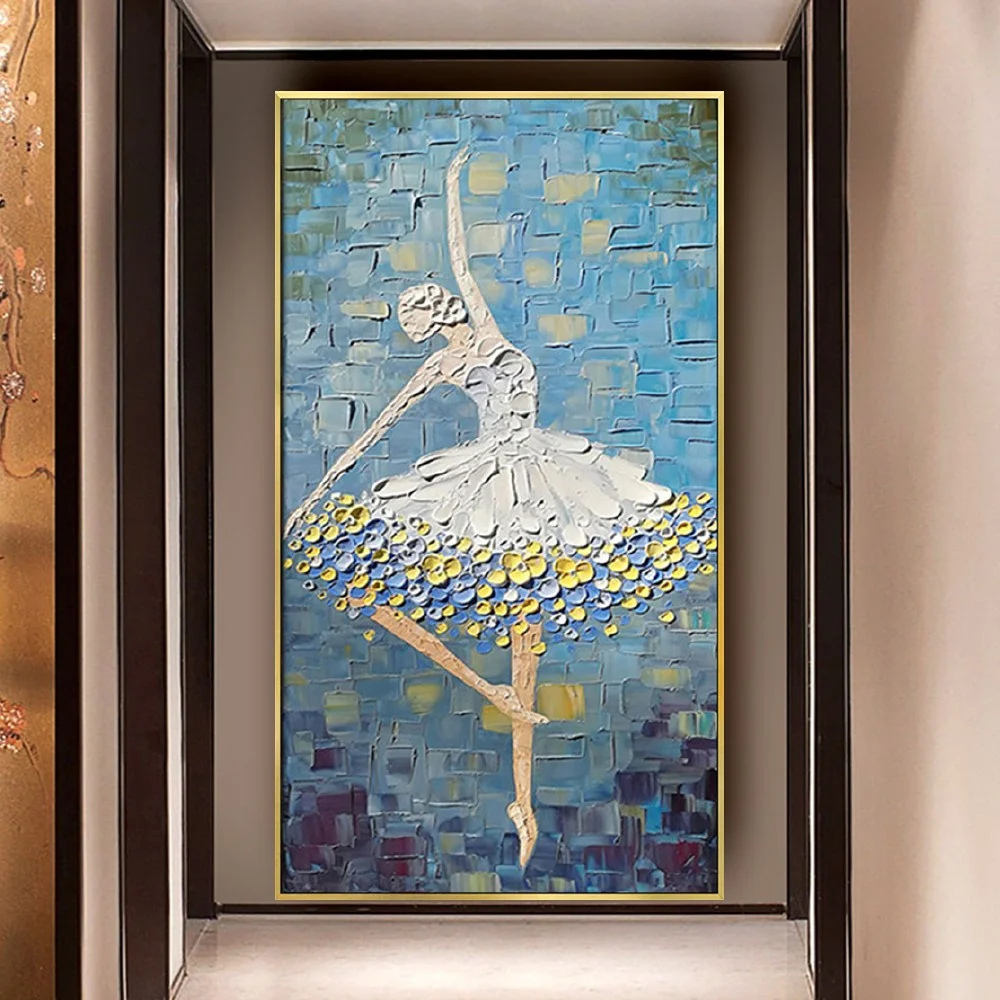 Wall Art Painting, Acrylic Painting for Sale, Ballet Dancer