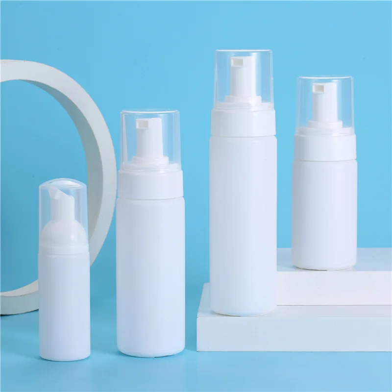 12pcs/lot 100 150 200mL Down Jacket Dry Lotion Mousse Foam Bottle Plastic Bubble Bottle 12pcs eva foam mat