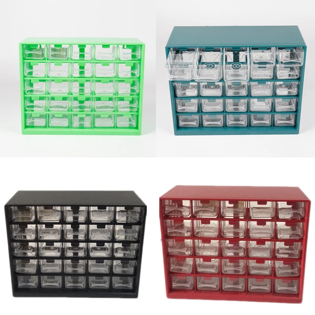 25 Lattice Drawer Type Plastic Tool Box Hardware Storage Wall