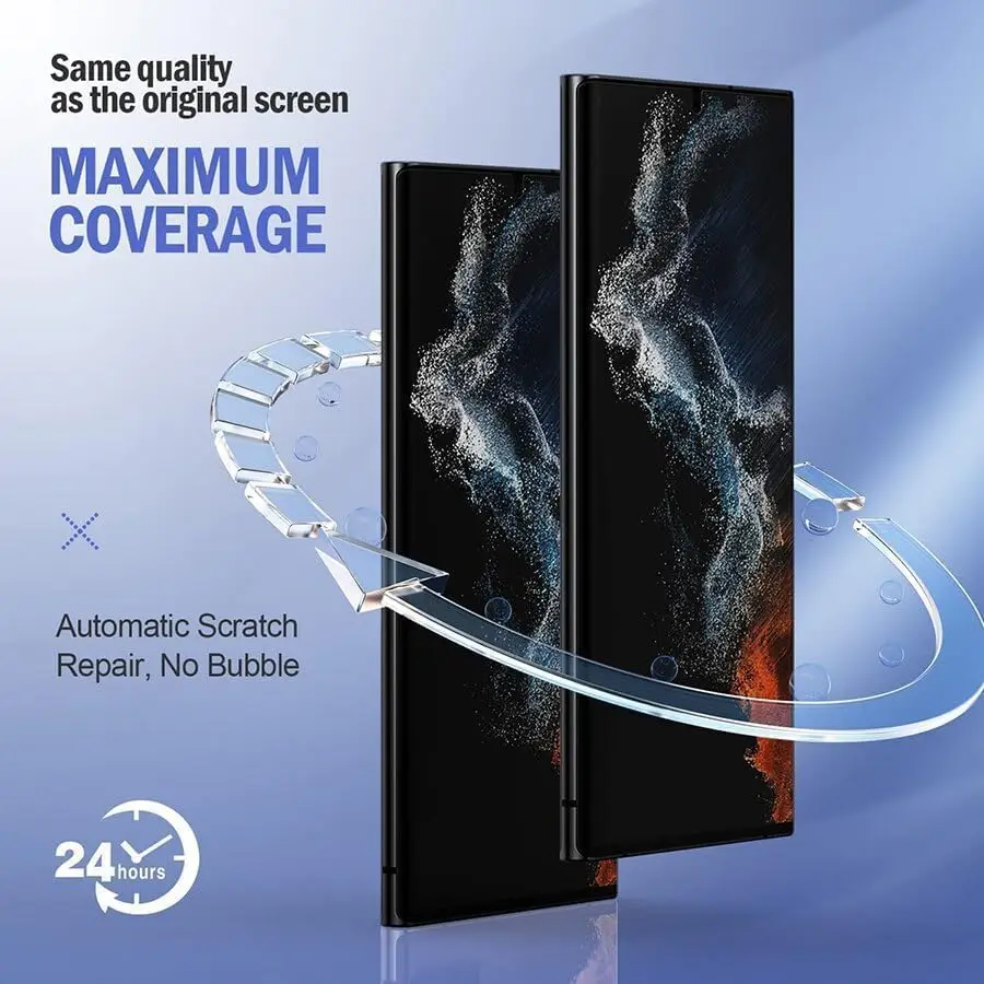 Premium HD Hydrogel Screen Protector - 3 Pack
