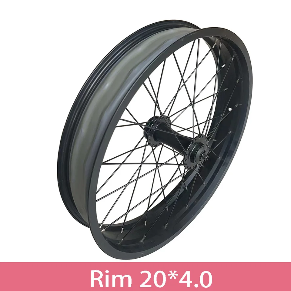 20x4.0 フロントファットバイクホイール自転車 20 インチダブル 20x4.0 フロントファットバイクホイール自転車 20 インチダブル