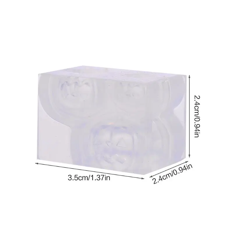 

DIY прозрачная силиконовая стерео тыква мини-форма для шляпы ведьмы для инструментов для изготовления ювелирных изделий