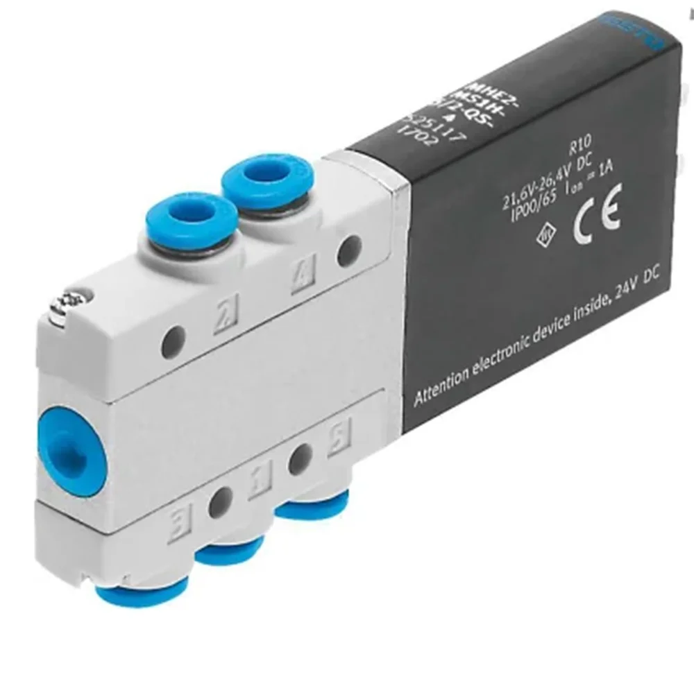 

Новый электромагнитный клапан FESTO MHE2-MS1H-5/2-QS-4 525117
