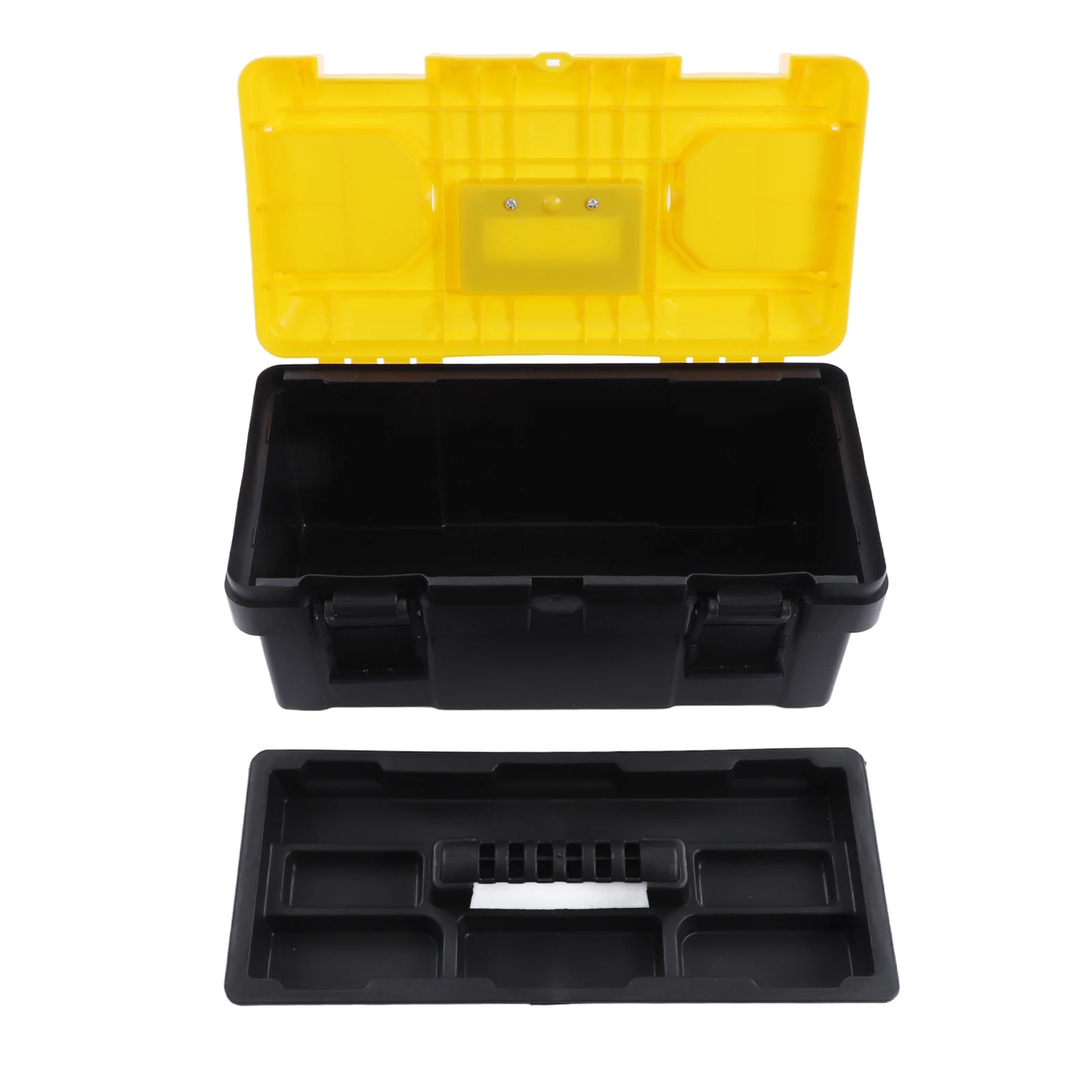 

Tool Storage Box Wide Application Multifunction Storage Portable Toolbox 50kg Maximum Load Double Layers for Auto Repair Tools