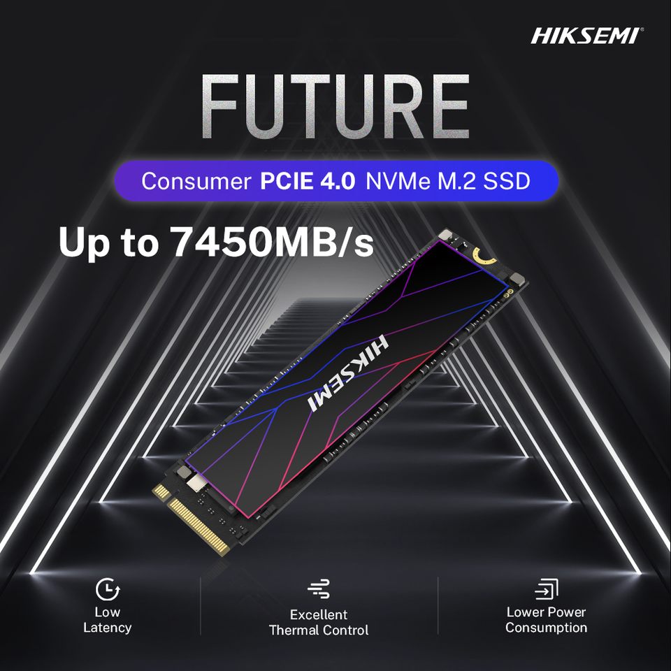 HIKSEMI FUTURE 7450MB/s SSD NVMe M2 1TB 2TB 4TBV M.2 PCIe 4.0 2280 1024GB 2048GB Internal Solid State Drive for Laptop Desktop
