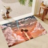 1pc Anime Your Name Bathroom Absorbent Mats Anti-Slip Mats Home Decor Supplies Carpets Home Kitchen Floor Mats 4