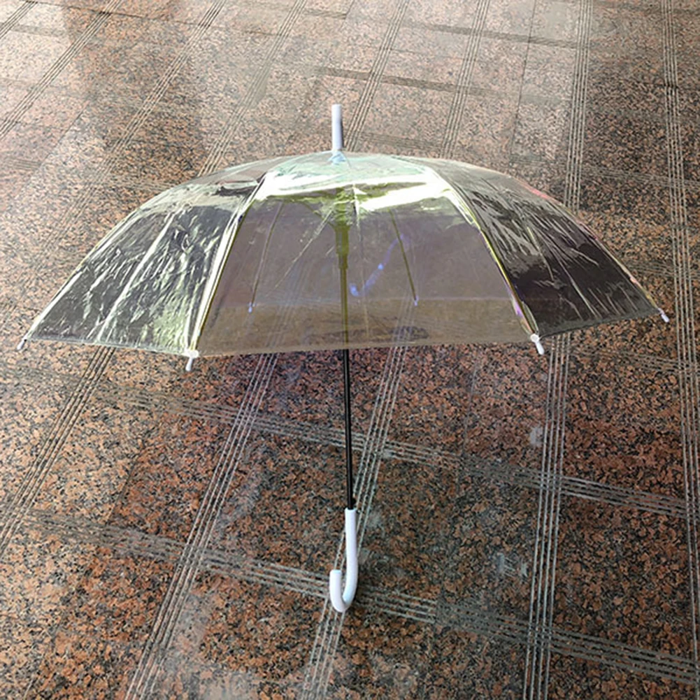Shiny Umbrellas Women Fashion Rainbow-laser Reflective Parasols Umbrella Sun and Rain Proof Water Resistant J Handle folding umbrella automatic umbrella sun umbrella lace umbrella