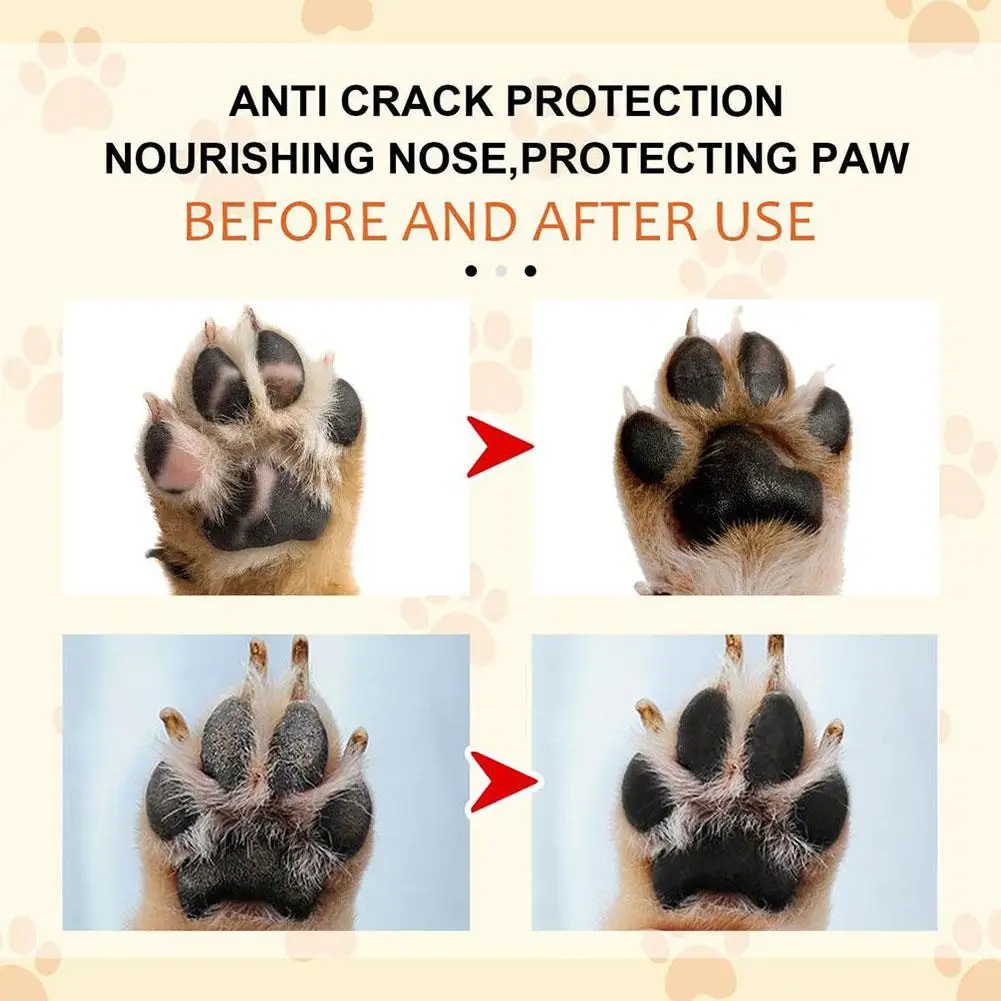 50g Pet Care Balm Box: Dog & Cat Paw Care Cream Suitable For All Pet Foot Types