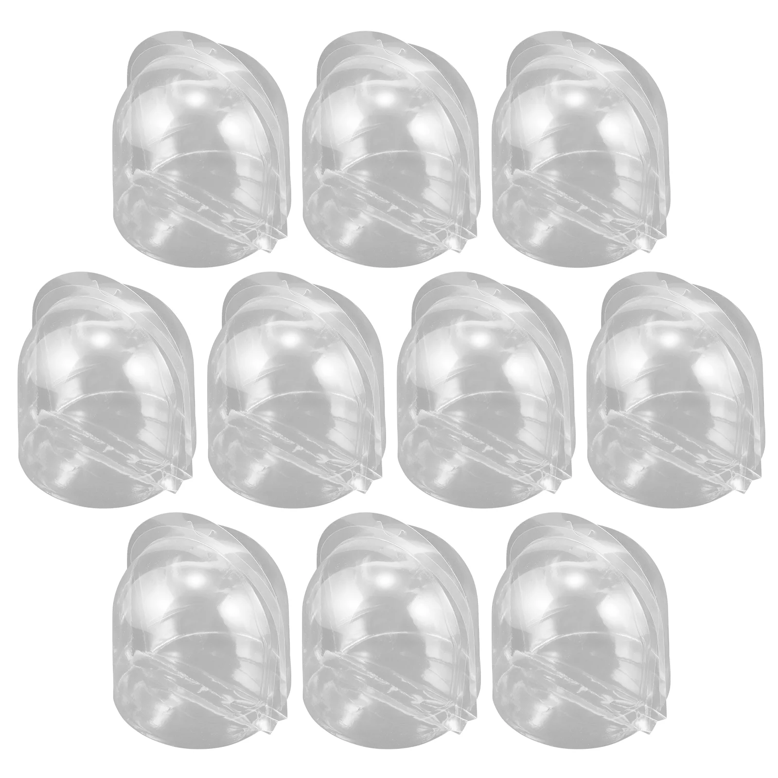 

10Pcs Plastic Hat Holder Cap Shaping Rack Plastic Knitted Hat Support Rack Tabletop Hat Inner Holder